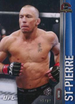 2015 Topps UFC Champions - Blue #86 Georges St-Pierre Front