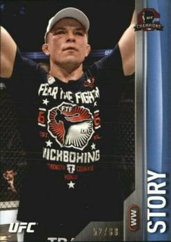 2015 Topps UFC Champions - Blue #109 Rick Story Front