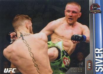2015 Topps UFC Champions - Blue #170 Dennis Siver Front