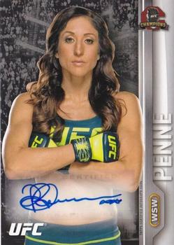 2015 Topps UFC Champions - Autographs #FA-JP Jessica Penne Front