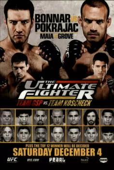 2015 Topps UFC Champions - Fight Poster Review #FPR-TUF12 The Ultimate Fighter 12 Finale Front