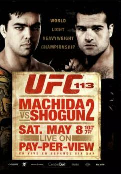 2015 Topps UFC Champions - Fight Poster Review #FPR-UFC113 UFC 113 Front