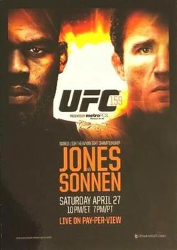 2015 Topps UFC Champions - Fight Poster Review #FPR-UFC159 UFC 159 Front