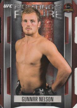2015 Topps UFC Champions - Fighting's Future #FF-GN Gunnar Nelson Front