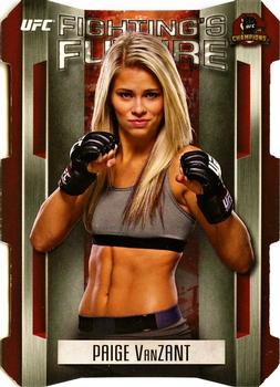 2015 Topps UFC Champions - Fighting's Future #FF-PV Paige VanZant Front