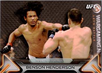 2016 Topps UFC Knockout #35 Benson Henderson Front