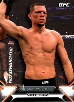 2016 Topps UFC Knockout #45 Nate Diaz Front