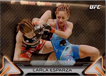 2016 Topps UFC Knockout #61 Carla Esparza Front