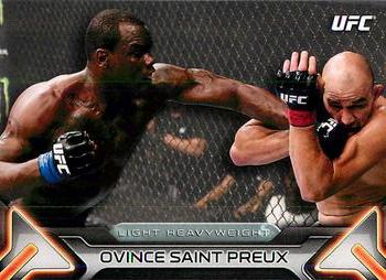 2016 Topps UFC Knockout #70 Ovince Saint Preux Front