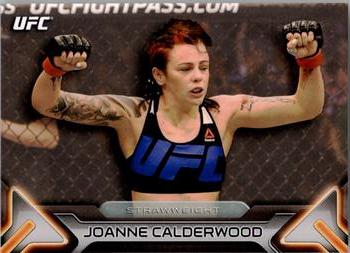 2016 Topps UFC Knockout #73 Joanne Calderwood Front