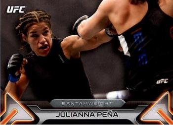 2016 Topps UFC Knockout #85 Julianna Pena Front