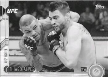 2015 Topps UFC Chronicles - Black and White #25 Thiago Alves Front