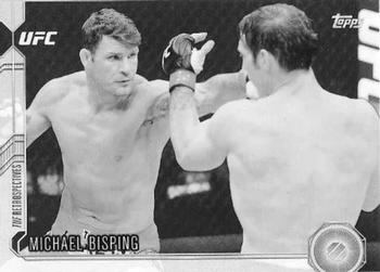 2015 Topps UFC Chronicles - Black and White #33 Michael Bisping Front