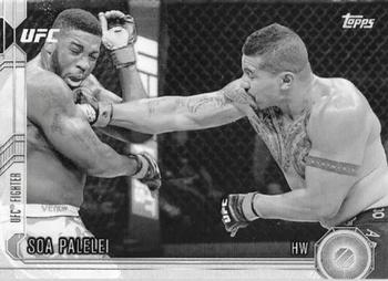 2015 Topps UFC Chronicles - Black and White #60 Soa Palelei Front