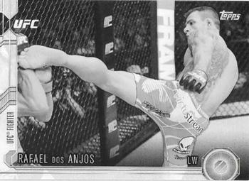 2015 Topps UFC Chronicles - Black and White #74 Rafael dos Anjos Front