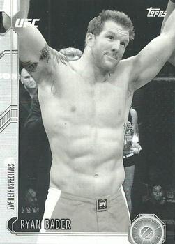 2015 Topps UFC Chronicles - Black and White #78 Ryan Bader Front
