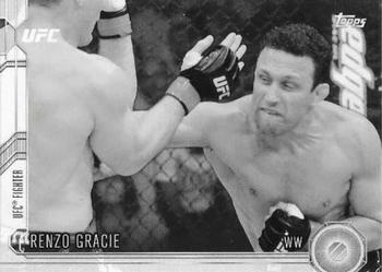 2015 Topps UFC Chronicles - Black and White #97 Renzo Gracie Front