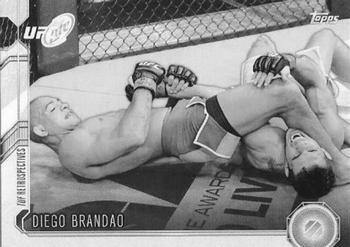 2015 Topps UFC Chronicles - Black and White #147 Diego Brandao Front