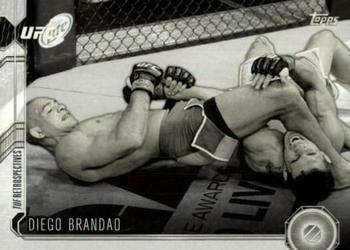 2015 Topps UFC Chronicles - Black and White #148 Diego Brandao Front