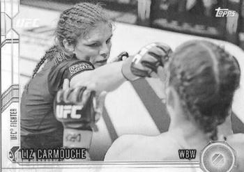 2015 Topps UFC Chronicles - Black and White #180 Liz Carmouche Front