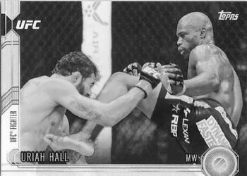 2015 Topps UFC Chronicles - Black and White #188 Uriah Hall Front