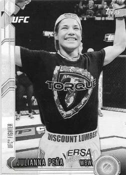 2015 Topps UFC Chronicles - Black and White #219 Julianna Peña Front