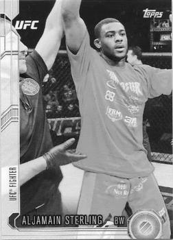 2015 Topps UFC Chronicles - Black and White #227 Aljamain Sterling Front