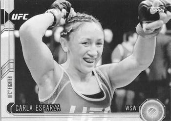 2015 Topps UFC Chronicles - Black and White #258 Carla Esparza Front