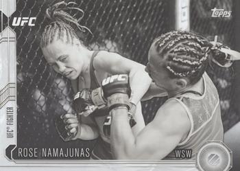 2015 Topps UFC Chronicles - Black and White #259 Rose Namajunas Front