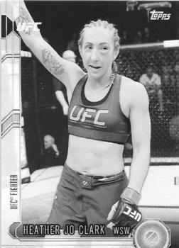 2015 Topps UFC Chronicles - Black and White #263 Heather Jo Clark Front