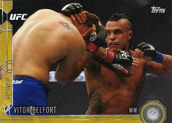 2015 Topps UFC Chronicles - Gold #6 Vitor Belfort Front