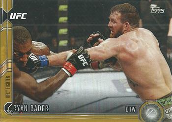 2015 Topps UFC Chronicles - Gold #75 Ryan Bader Front