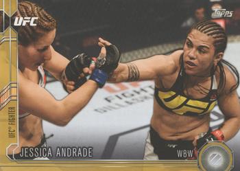 2015 Topps UFC Chronicles - Gold #204 Jessica Andrade Front