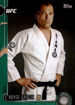 2015 Topps UFC Chronicles - Green #4 Royce Gracie Front