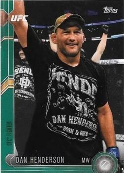 2015 Topps UFC Chronicles - Green #7 Dan Henderson Front