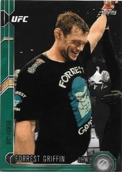 2015 Topps UFC Chronicles - Green #18 Forrest Griffin Front