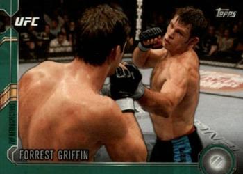 2015 Topps UFC Chronicles - Green #19 Forrest Griffin Front