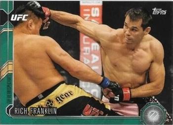 2015 Topps UFC Chronicles - Green #21 Rich Franklin Front