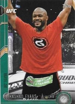 2015 Topps UFC Chronicles - Green #28 Rashad Evans Front