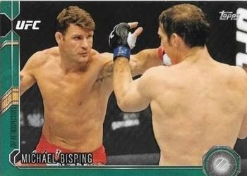 2015 Topps UFC Chronicles - Green #32 Michael Bisping Front