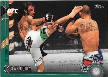 2015 Topps UFC Chronicles - Green #38 Clay Guida Front