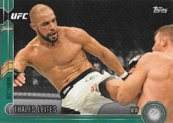 2015 Topps UFC Chronicles - Green #39 Thales Leites Front