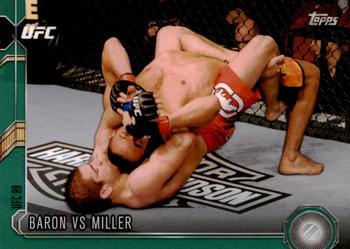 2015 Topps UFC Chronicles - Green #72 Baron vs Miller Front