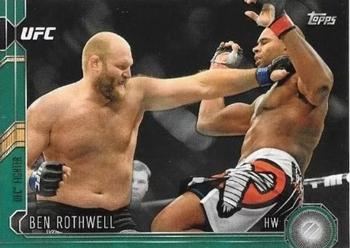 2015 Topps UFC Chronicles - Green #90 Ben Rothwell Front
