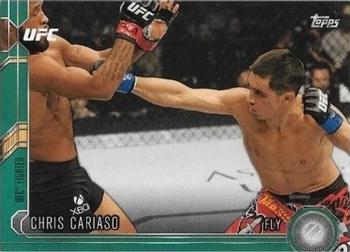 2015 Topps UFC Chronicles - Green #115 Chris Cariaso Front