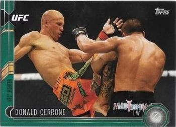 2015 Topps UFC Chronicles - Green #117 Donald Cerrone Front