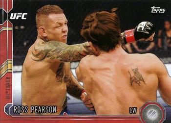 2015 Topps UFC Chronicles - Red #83 Ross Pearson Front