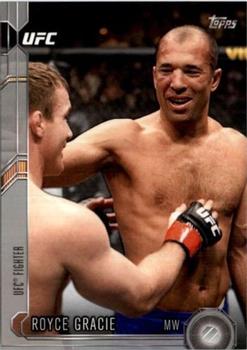 2015 Topps UFC Chronicles - Silver #1 Royce Gracie Front