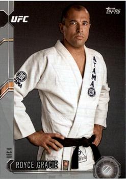 2015 Topps UFC Chronicles - Silver #4 Royce Gracie Front