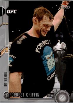 2015 Topps UFC Chronicles - Silver #18 Forrest Griffin Front